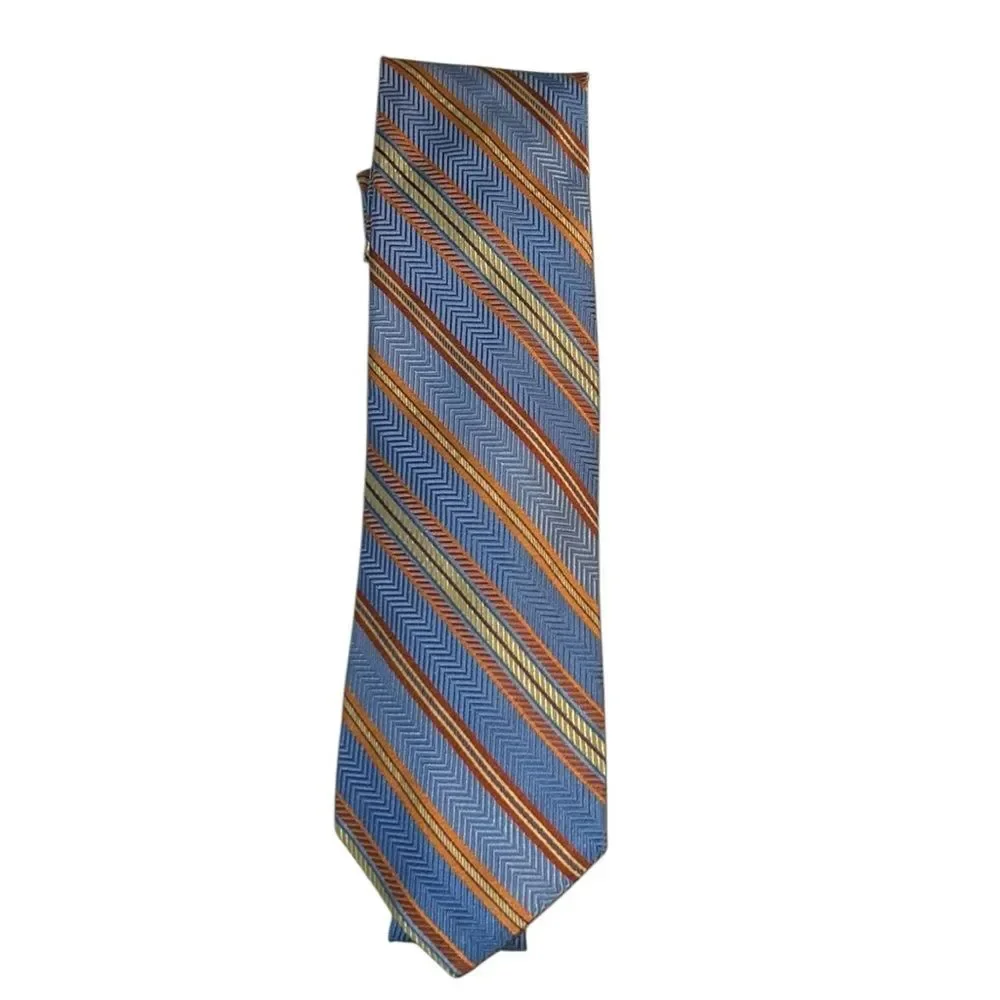 Michelsons Stripe Classic Silk Men’s Tie.EUC
